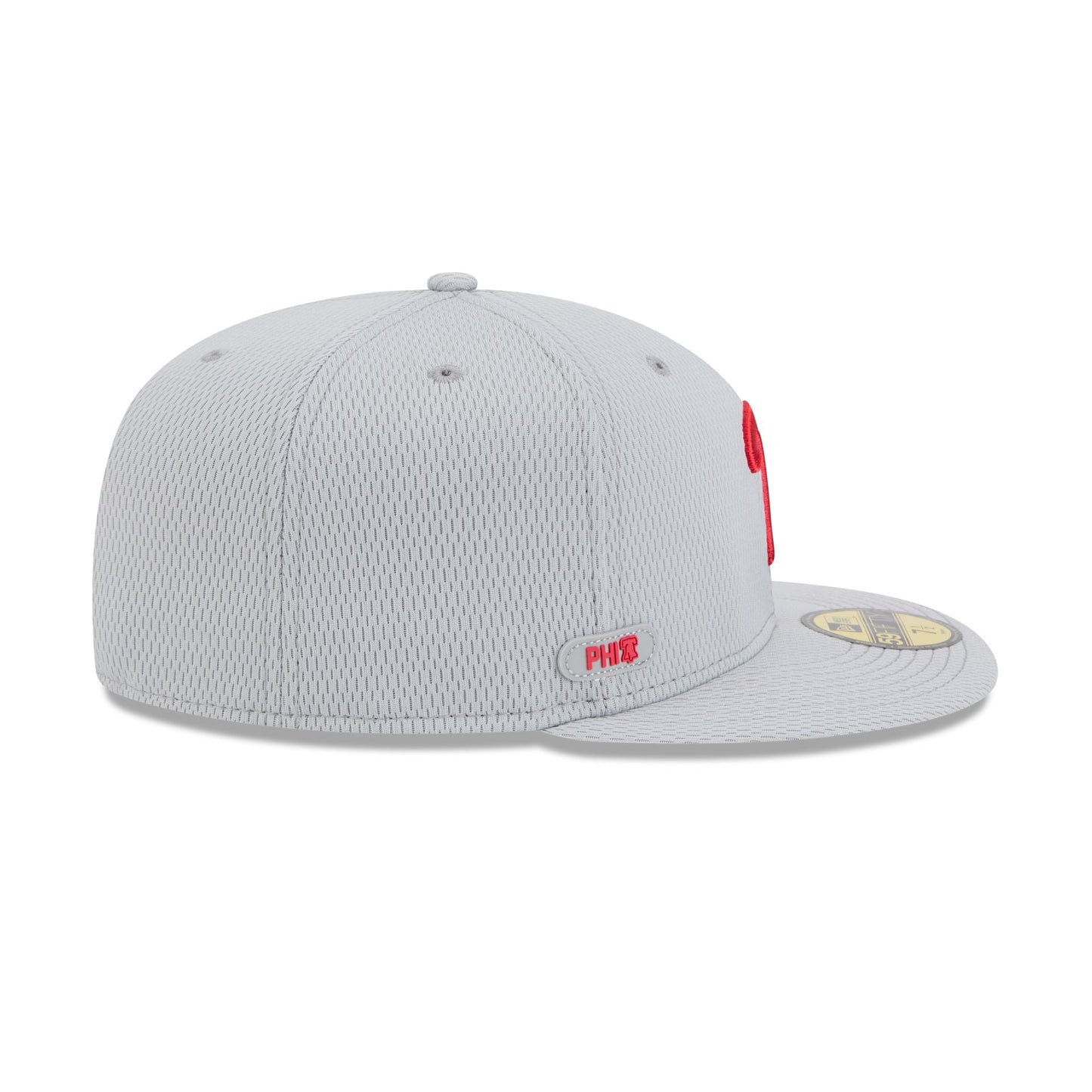 Philadelphia Phillies 2025 Clubhouse Gray 59FIFTY Fitted Hat