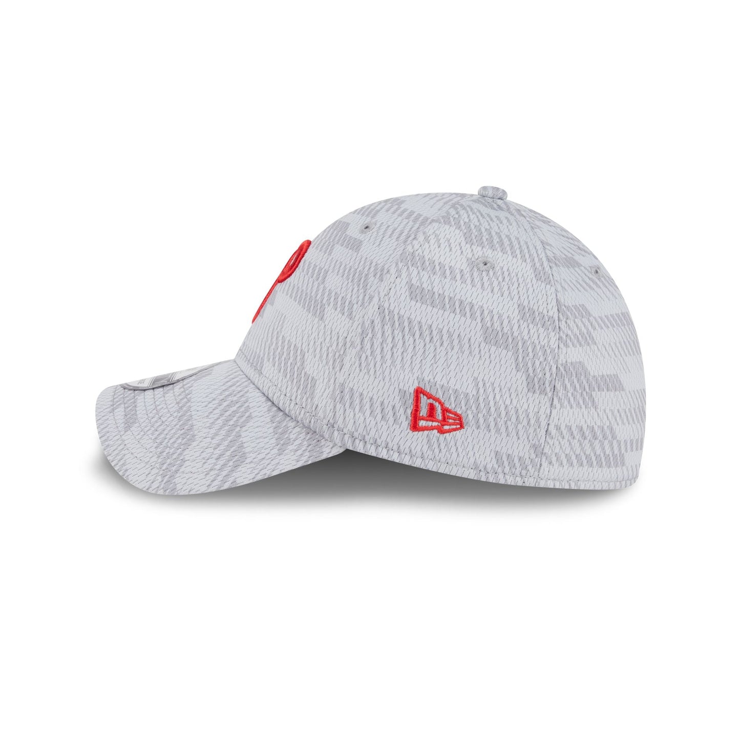 Philadelphia Phillies 2025 Clubhouse Gray 39THIRTY Stretch Fit