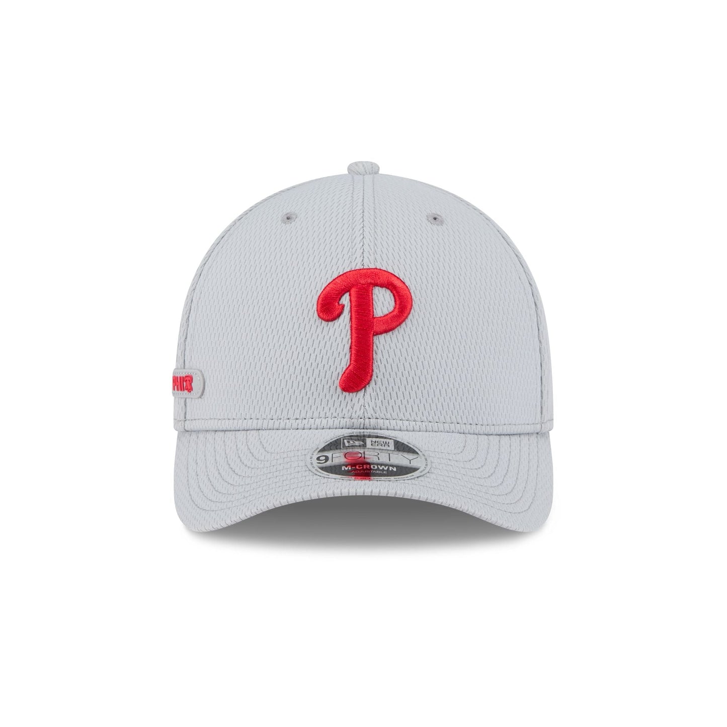 Philadelphia Phillies 2025 Clubhouse Gray 9FORTY M-Crown Snapback Hat