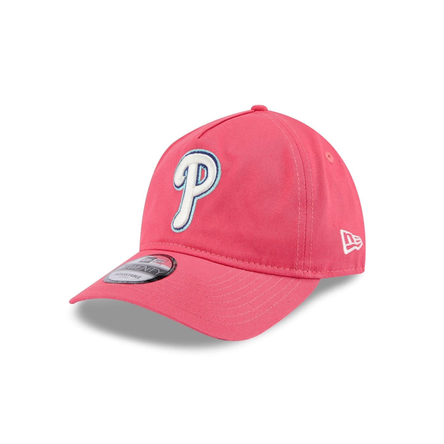 Philadelphia Phillies Coral 9TWENTY A-Frame Adjustable Hat