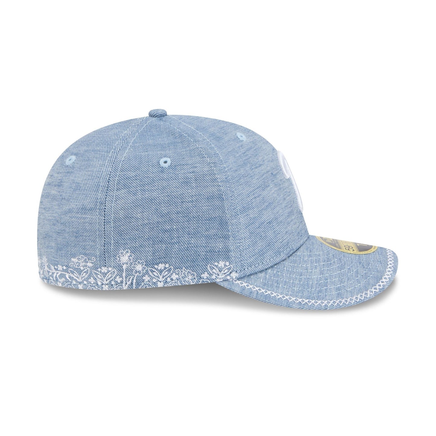 Philadelphia Phillies Hand Stitched Chambray Low Profile 59FIFTY Fitted Hat