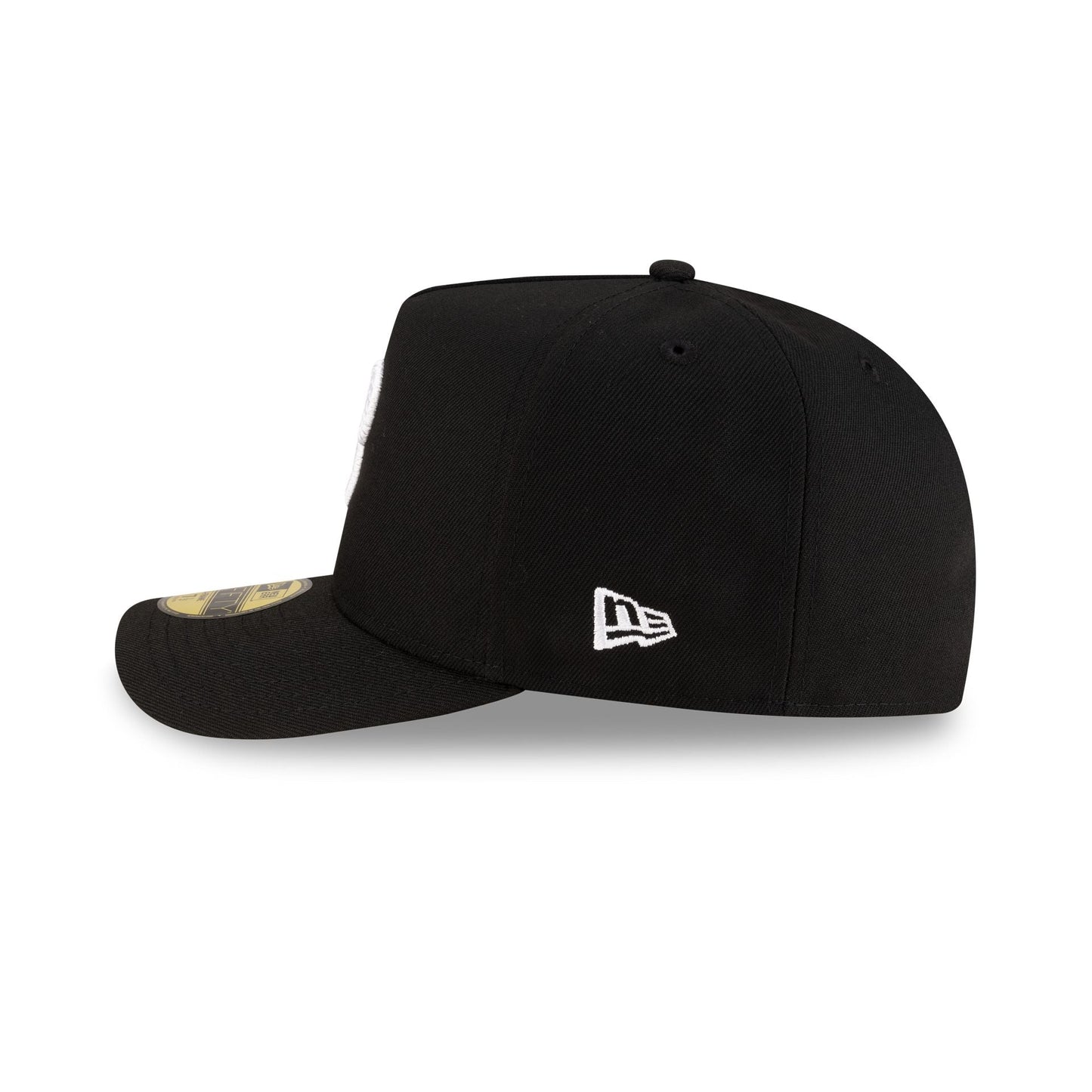 Philadelphia Phillies Black Script Safety Pin 59FIFTY A-Frame Fitted Hat