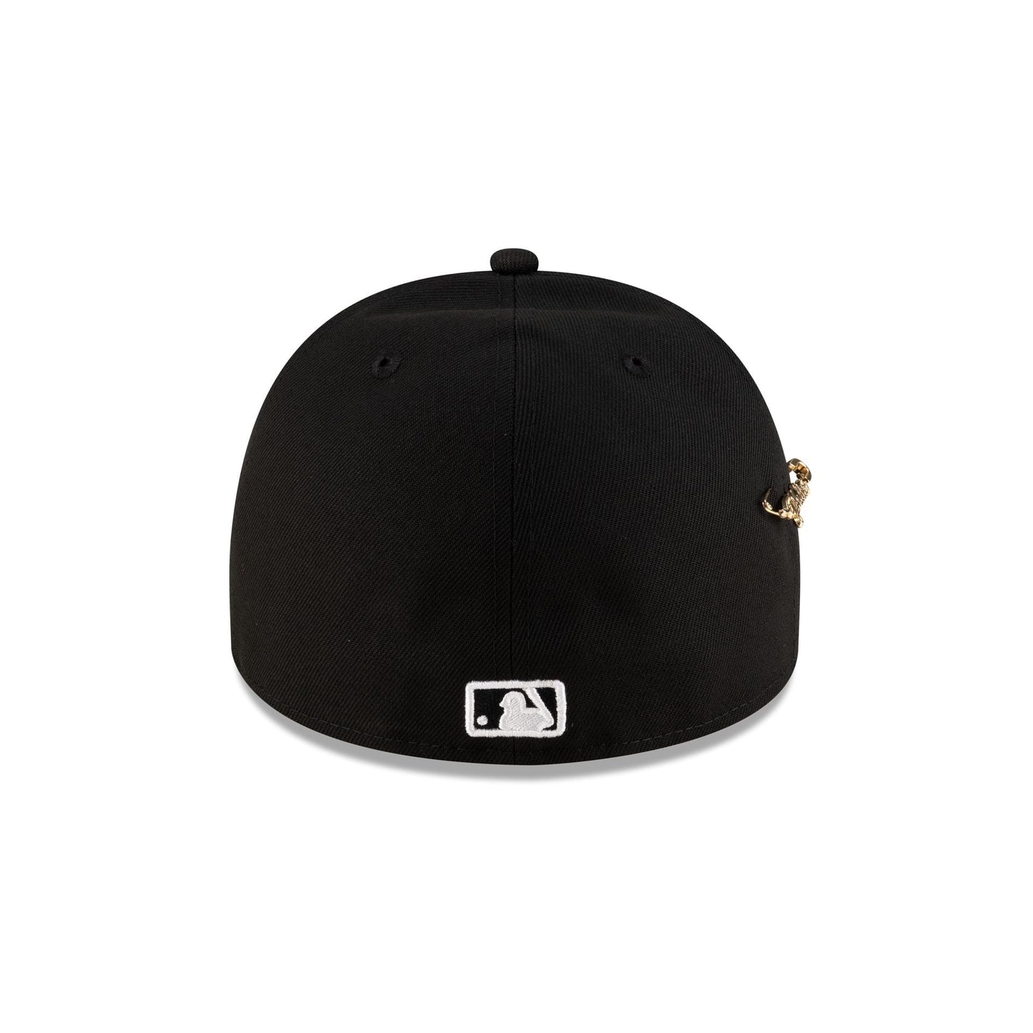 Philadelphia Phillies Black Script Safety Pin 59FIFTY A-Frame Fitted Hat
