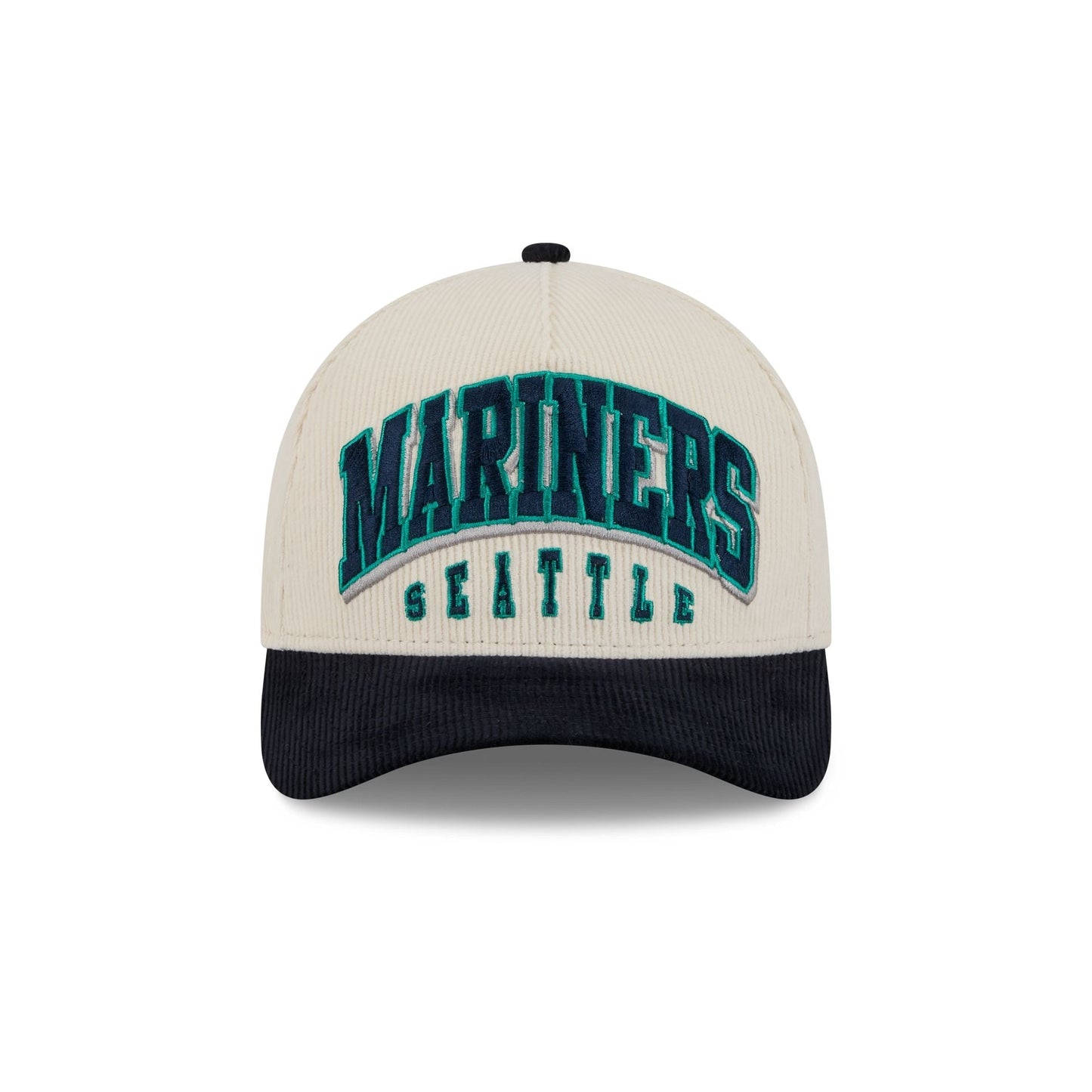 Seattle Mariners Stacked Corduroy 9FORTY M-Crown A-Frame Snapback Hat
