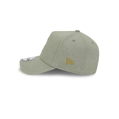 Seattle Mariners Logo Essentials Olive 9FORTY A-Frame Snapback Hat