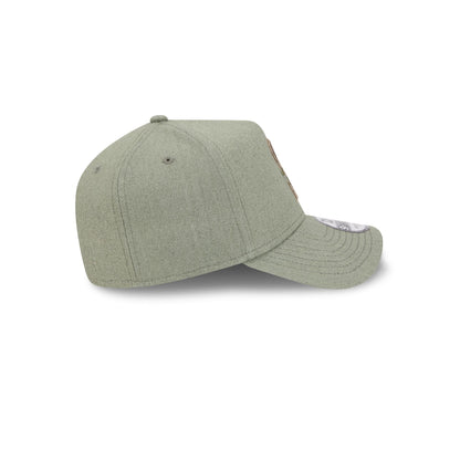 Seattle Mariners Logo Essentials Olive 9FORTY A-Frame Snapback Hat
