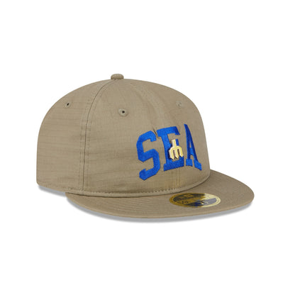 Seattle Mariners Logo Pin Retro Crown 59FIFTY Fitted Hat