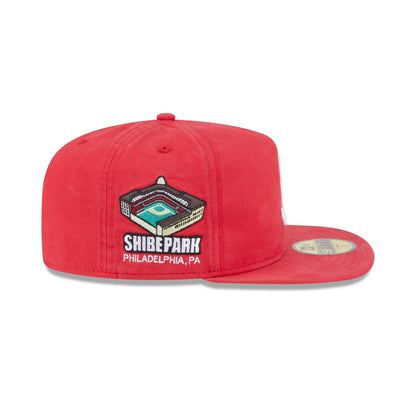 Philadelphia Phillies Championship Side Flag 59FIFTY A-Frame Fitted Hat