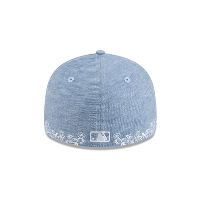 Philadelphia Phillies Hand Stitched Chambray Low Profile 59FIFTY Fitted Hat