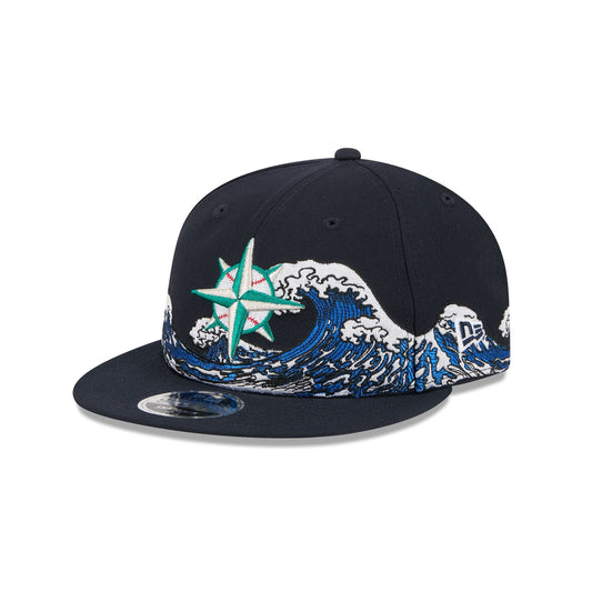 Seattle Mariners Tidal Flow Retro Crown 9FIFTY Adjustable Hat