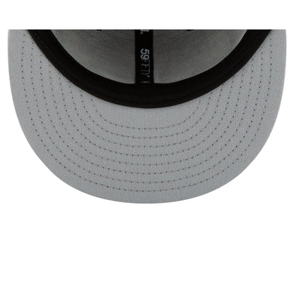 Seattle Mariners Blackout Basic 59FIFTY Fitted Hat